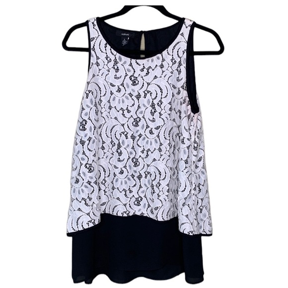 Alfani lace sleeve less top size 6 Fariy - Picture 1 of 10